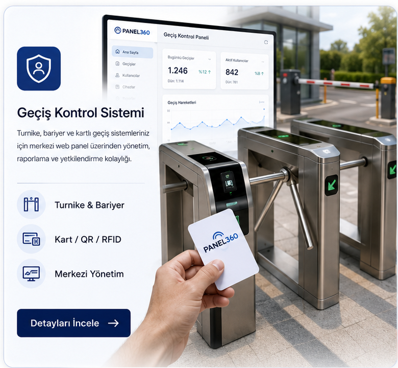 Panel360 Geçiş Kontrol Sistemi