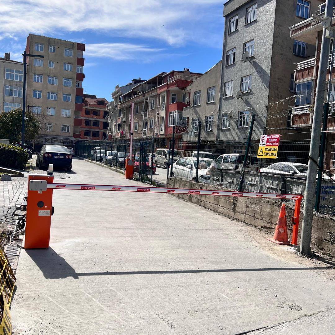 Nice Wide M 5 Metre Kollu Otopark Bariyeri Seti Kit2