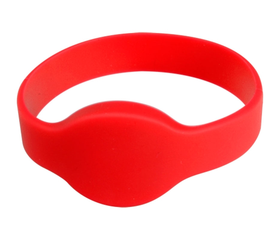 Proximity Silikon Bileklik Çocuk Boy (55 mm) - Kırmızı Renk
