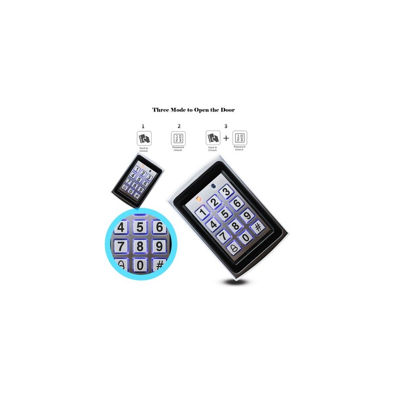 RFID Metal Şifreli Kapı Otomatiği